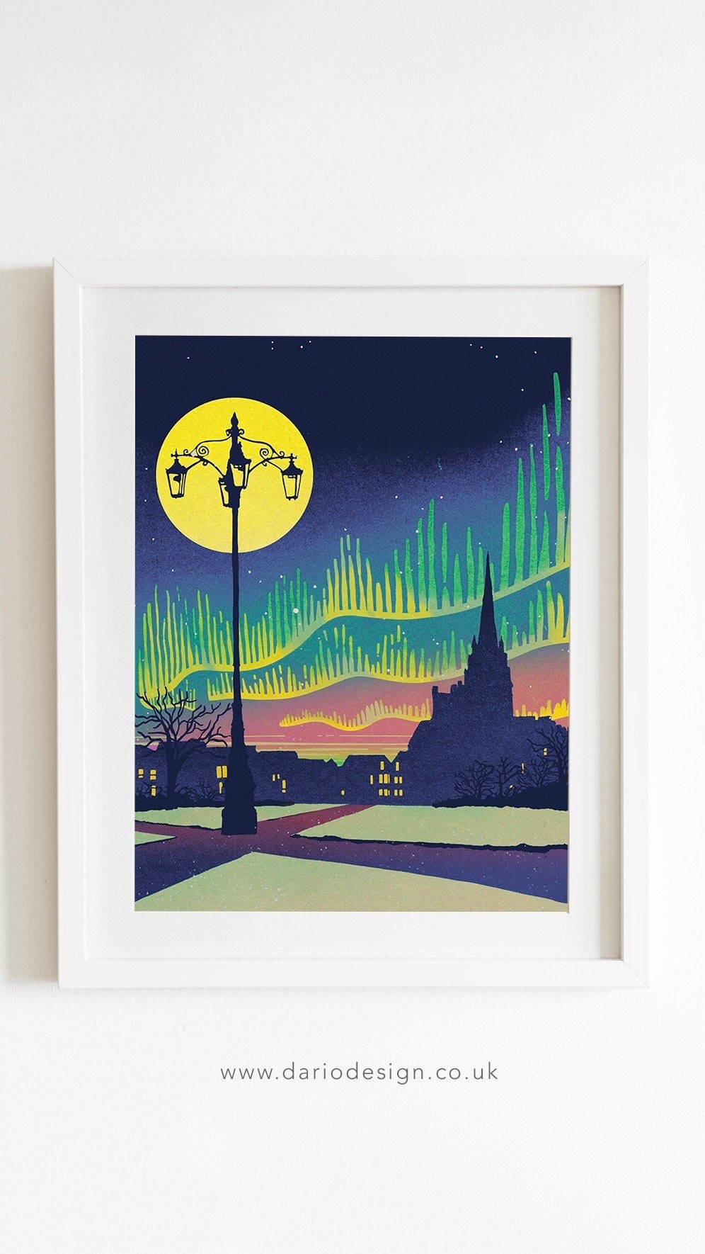 Parker’s Piece & Reality checkpoint Cambridge Aurora  print