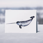 Whales - 6 x Greetings cards