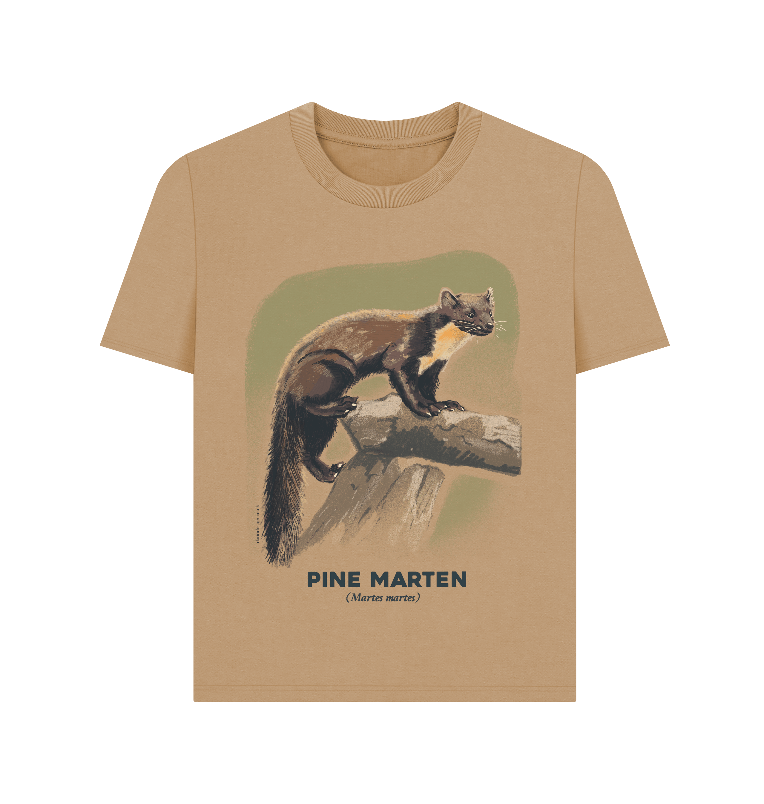 Sand Printed T-shirt Front