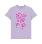 Lilac Printed T-shirt Front