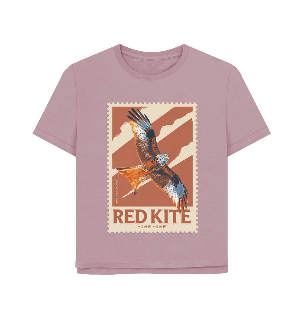 Mauve Printed T-shirt Front