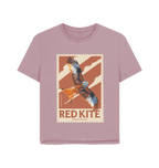 Mauve Printed T-shirt Front