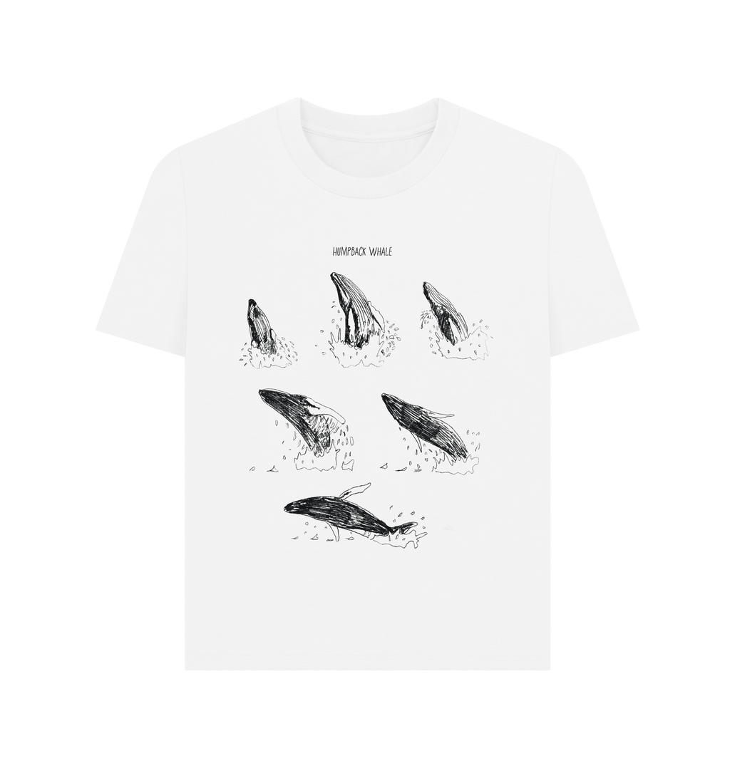 White Printed T-shirt Front