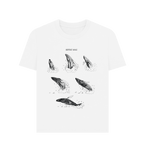 White Printed T-shirt Front