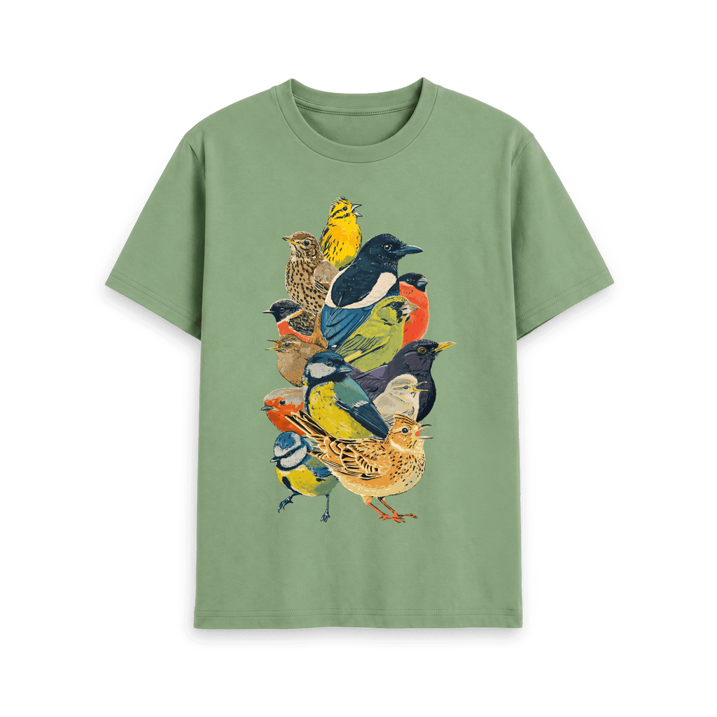 Sage Printed T-shirt Front