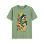 Sage Printed T-shirt Front