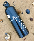 Midnight Orca - 770ml killer whale water bottle