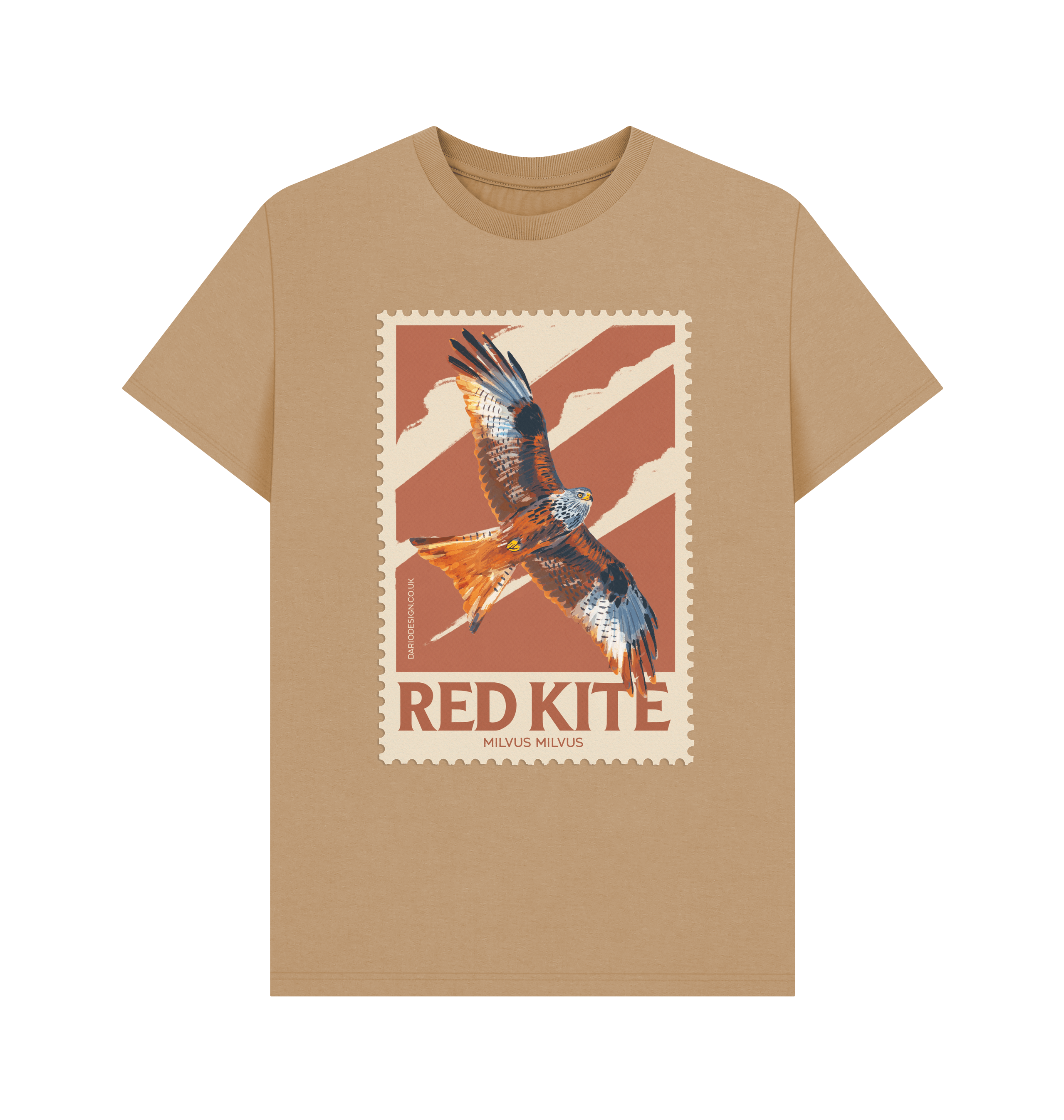 Sand Printed T-shirt Front