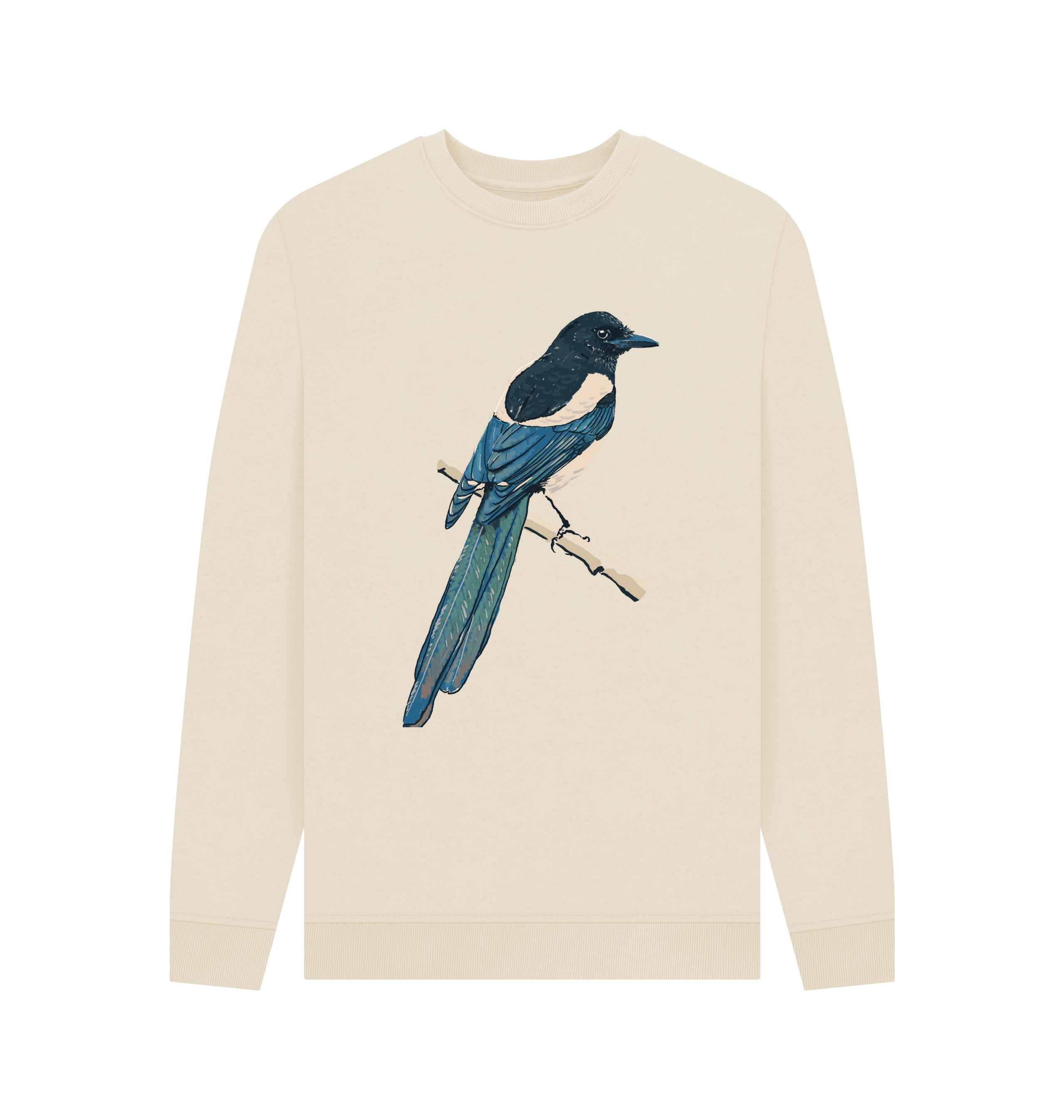 Oat Printed Sweater Front