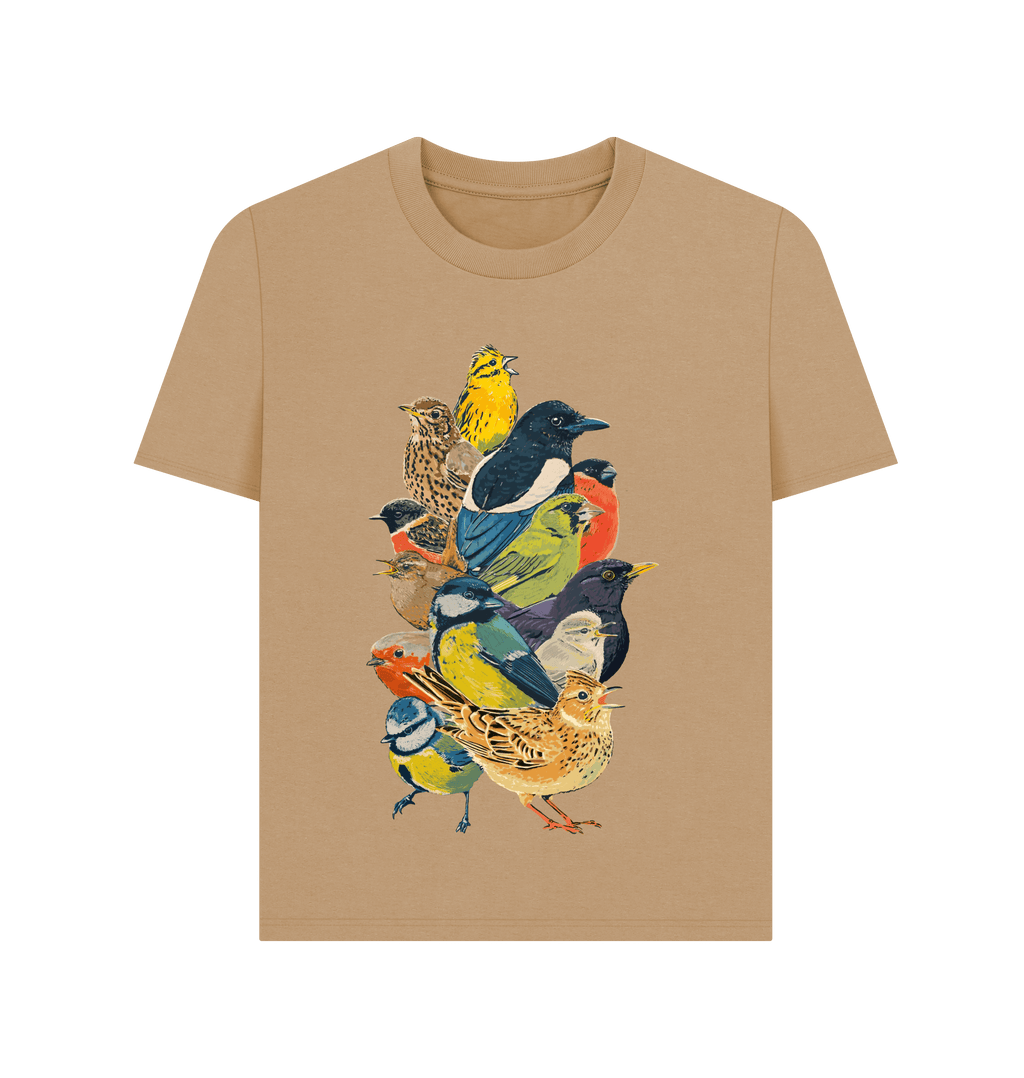 Sand Printed T-shirt Front