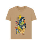 Sand Printed T-shirt Front