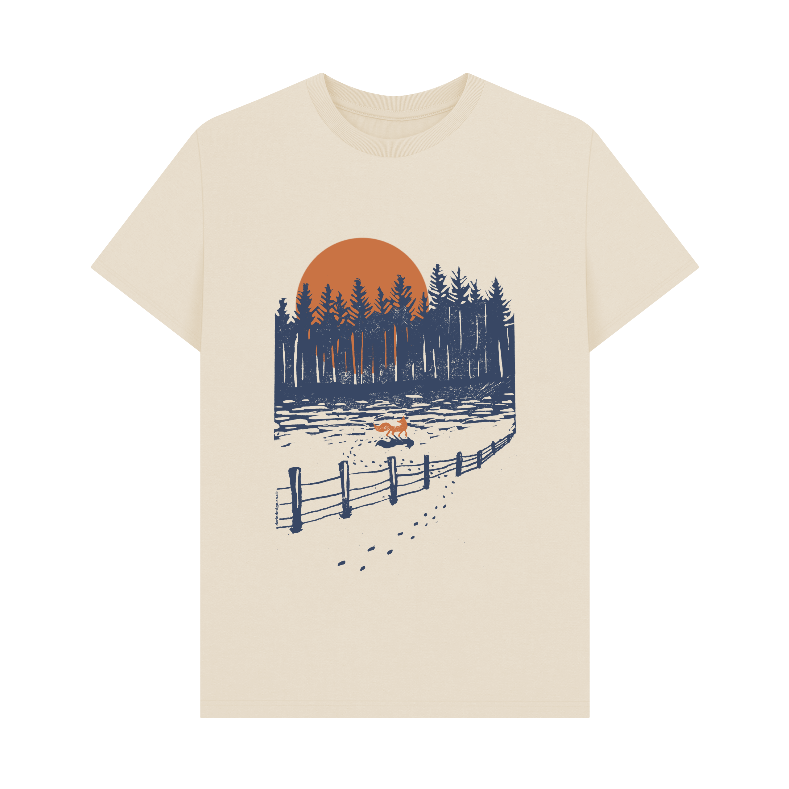 Oat Printed T-shirt Front