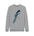 Light Heather Printed Sweater Front