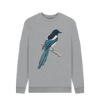 Light Heather Printed Sweater Front