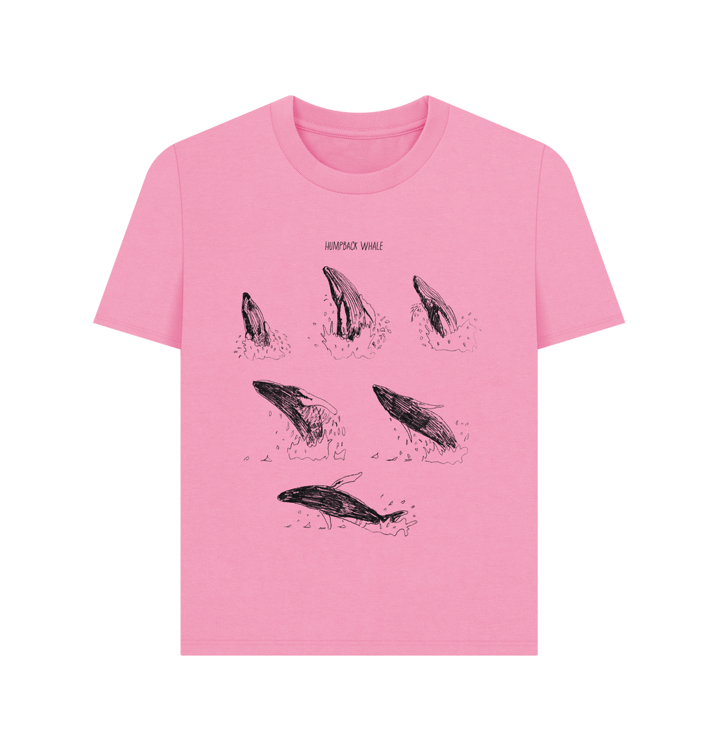 Rose Pink Printed T-shirt Front