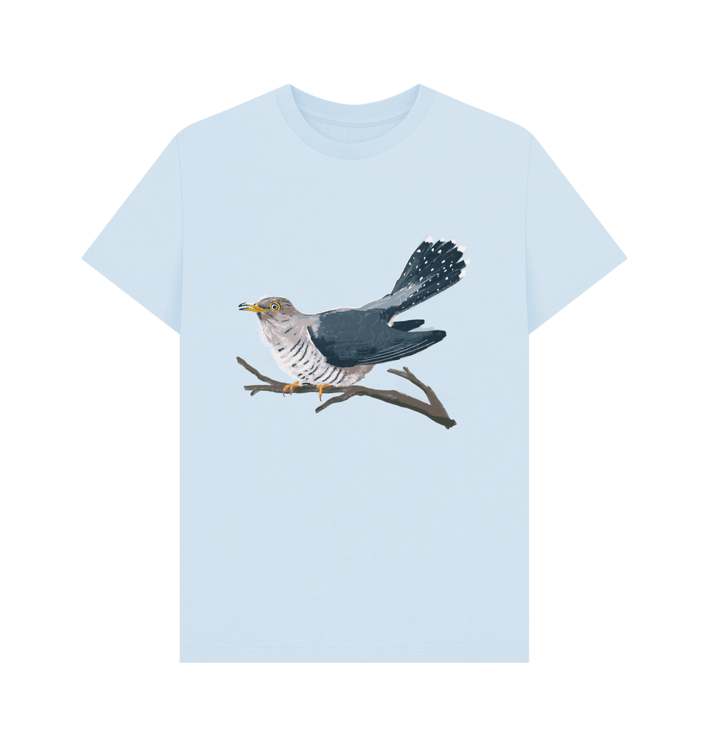 Sky Blue Printed T-shirt Front