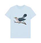 Sky Blue Printed T-shirt Front