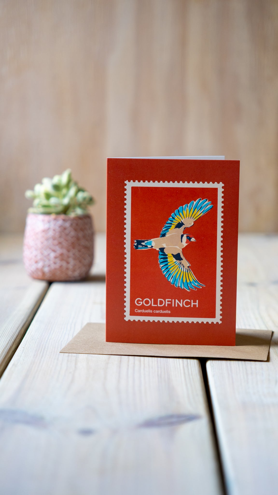 Goldfinch - A6 Greeting Card