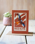 Red Kite - A6 Greeting Card