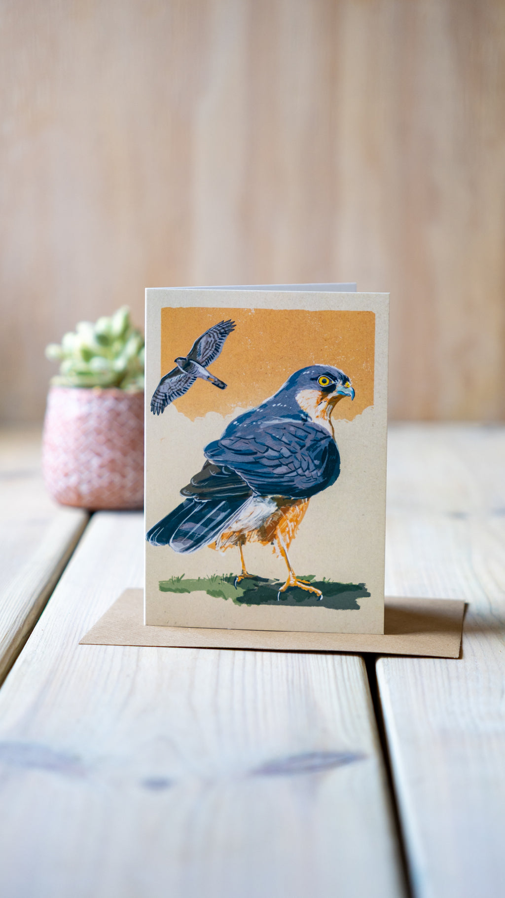Sparrowhawk - A6 Greeting Card