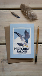 Peregrine Falcon - A6 Greeting Card