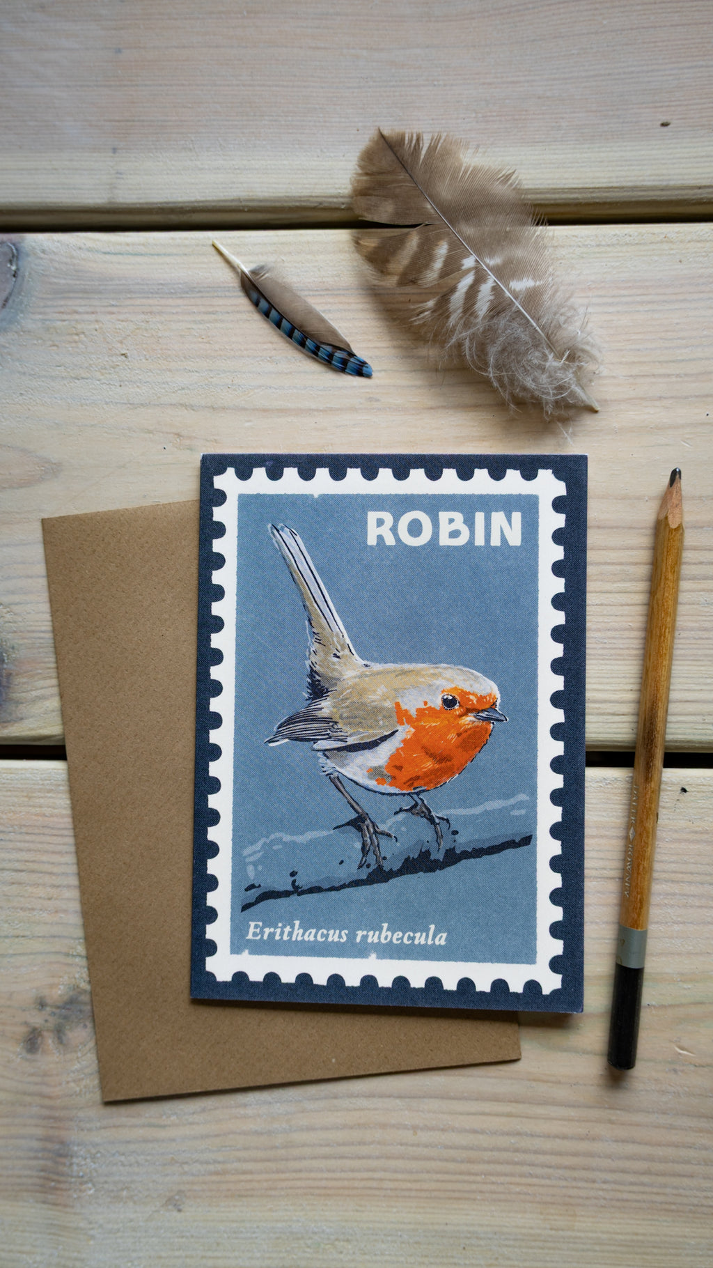 Robin - A6 Greeting Card