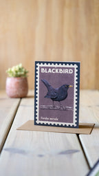 Blackbird - A6 Greeting Card