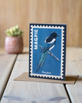 Magpie - A6 Greeting Card
