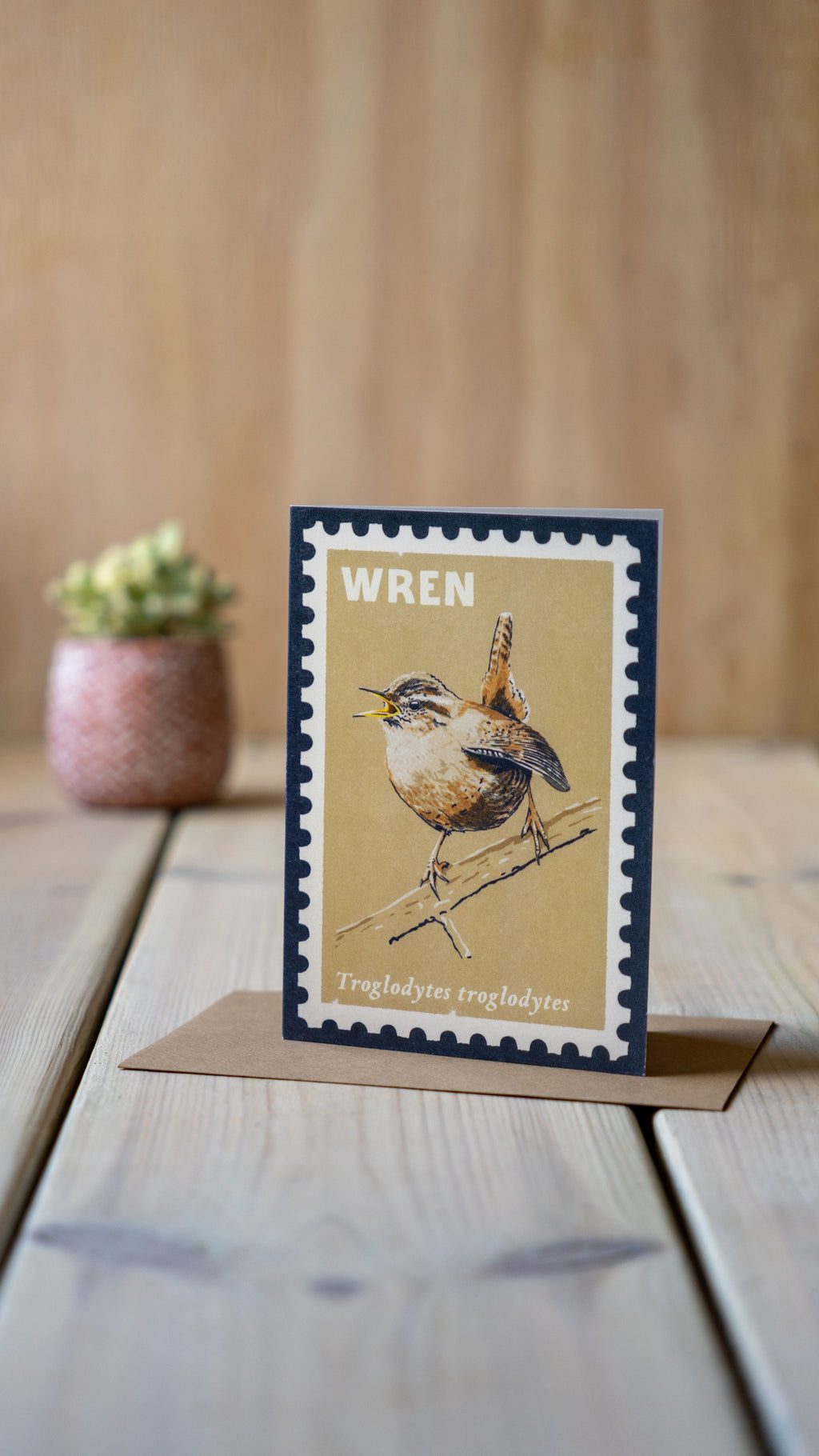 Wren - A6 Greeting Card