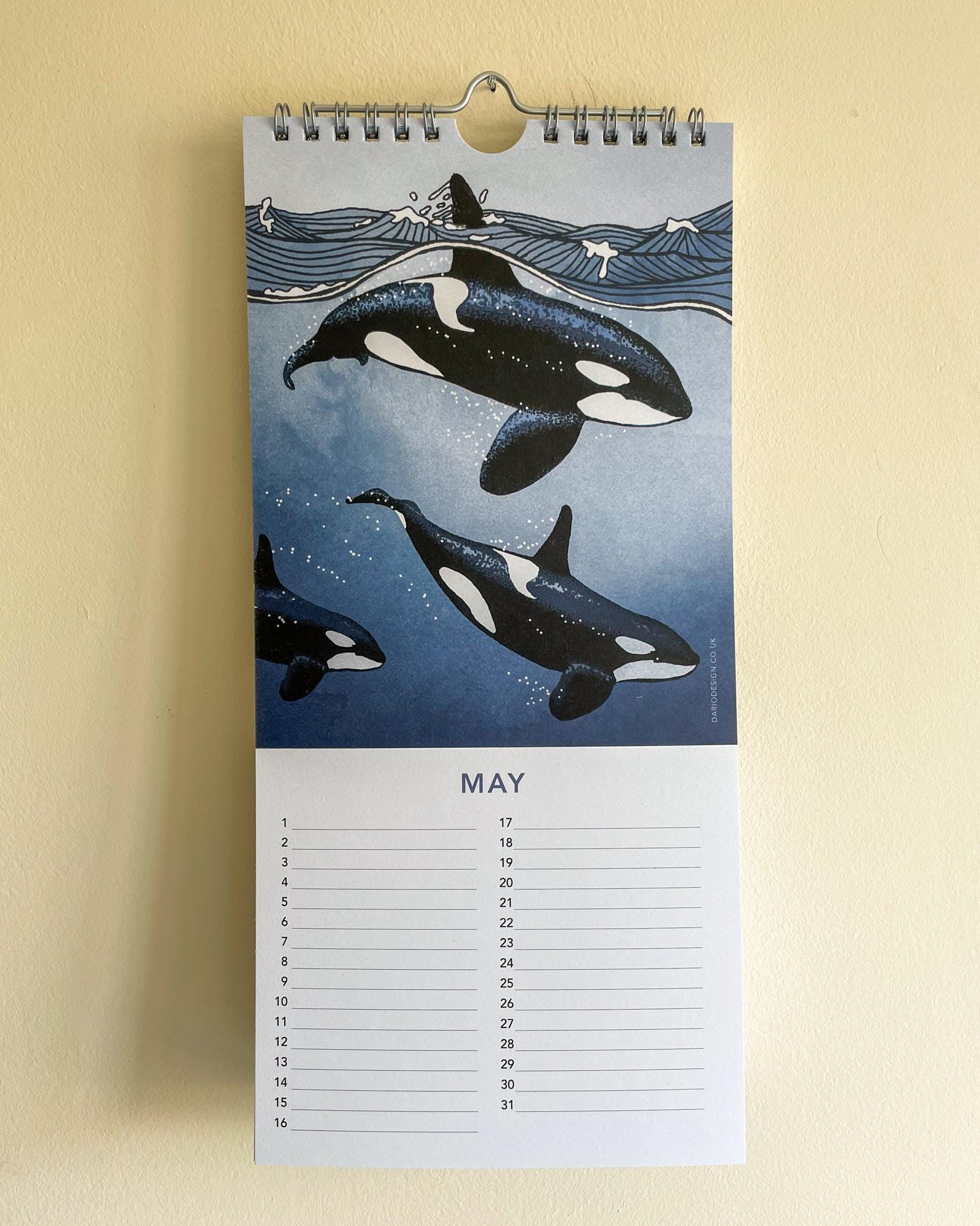 Tails of the Sea - Perpetual Calendar