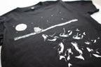 Midnight Orca - Killer Whale T-shirt. Organic cotton tee