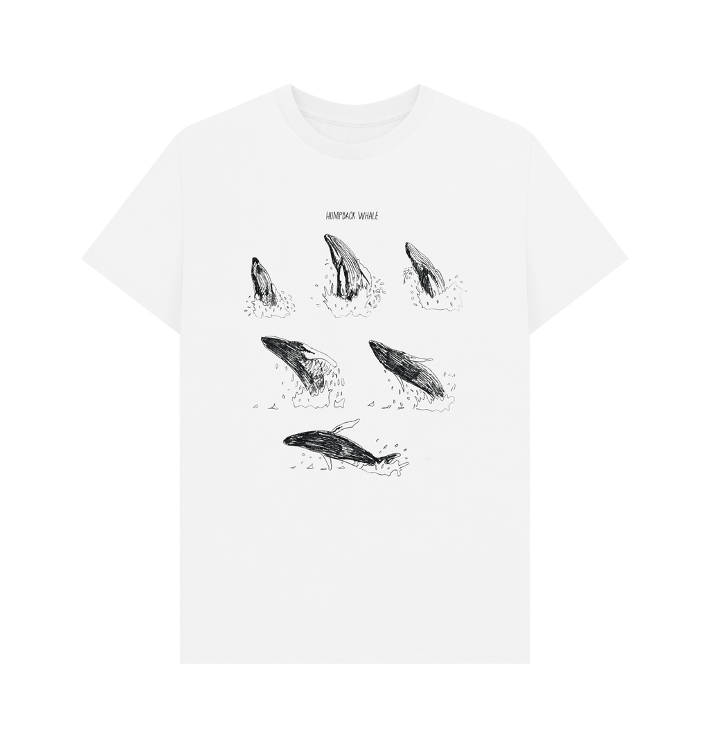 White Printed T-shirt Front