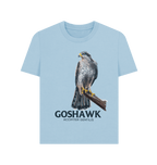 Milky Blue Printed T-shirt Front