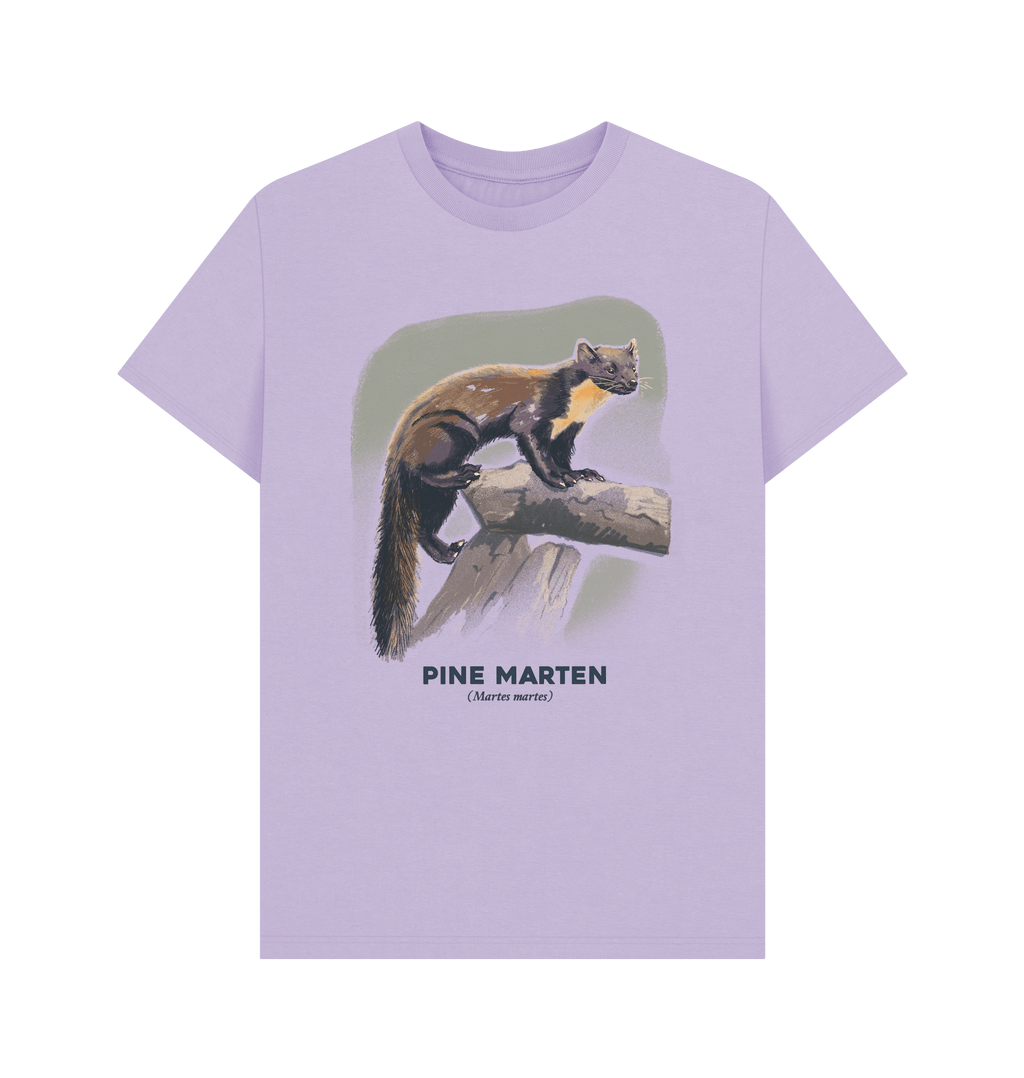 Lilac Printed T-shirt Front