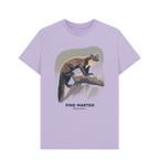 Lilac Printed T-shirt Front