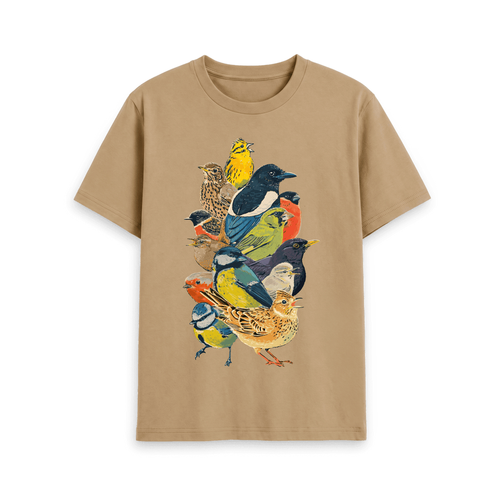 Sand Printed T-shirt Front