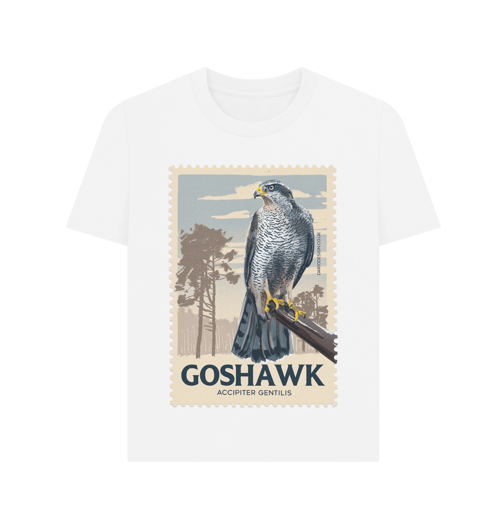 White Printed T-shirt Front
