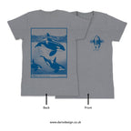 Orca Pod T-shirt. Organic cotton tee