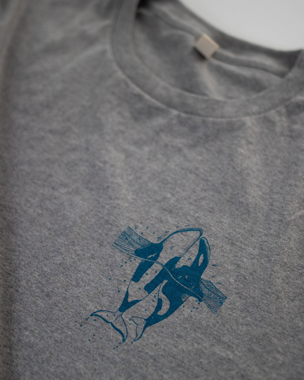 Orca Pod T-shirt. Organic cotton tee