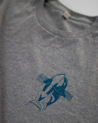Orca Pod T-shirt. Organic cotton tee