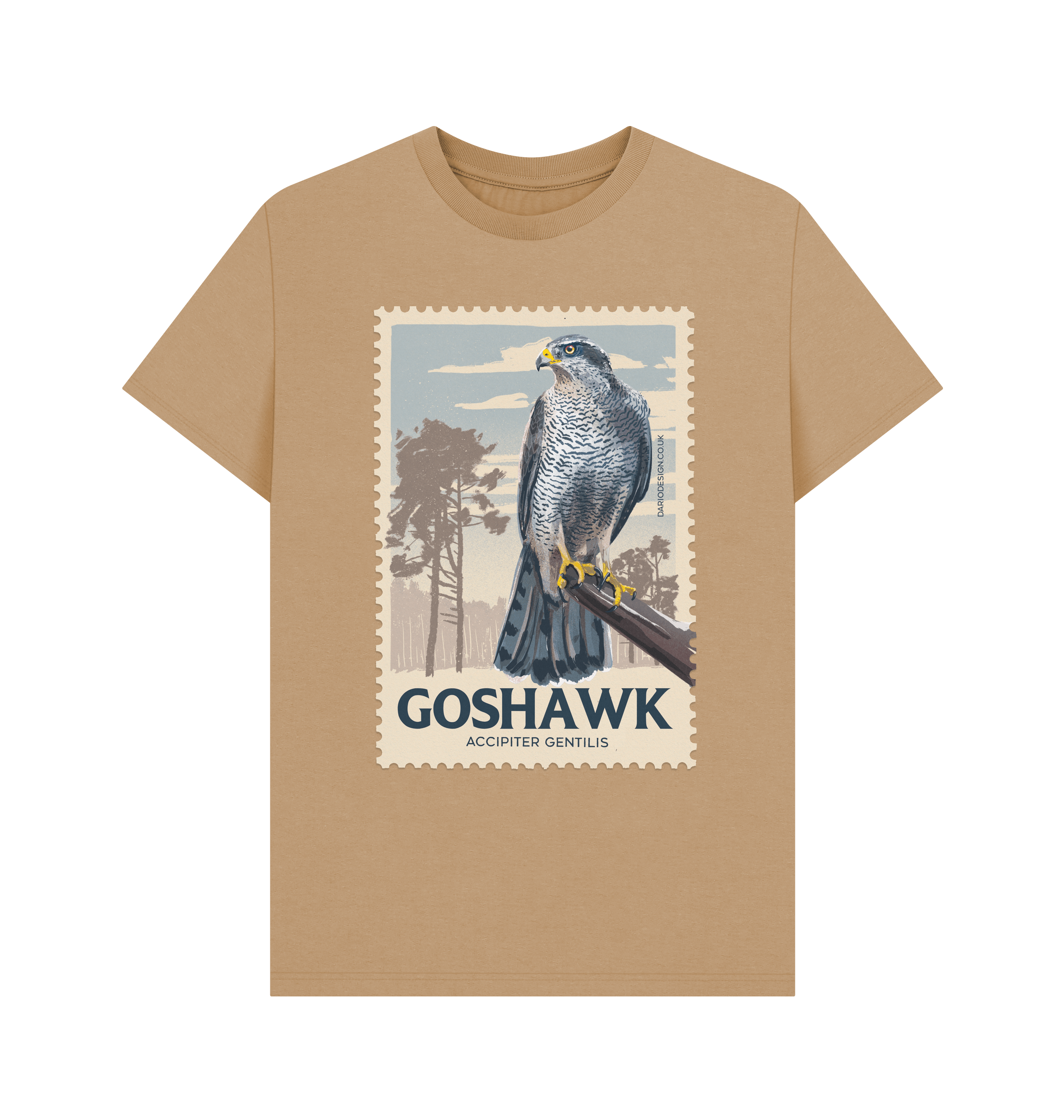 Sand Printed T-shirt Front