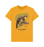 Mustard Printed T-shirt Front