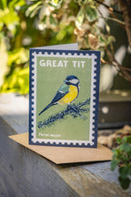 Songbirds - 6x retro illustrated greeting card multipack