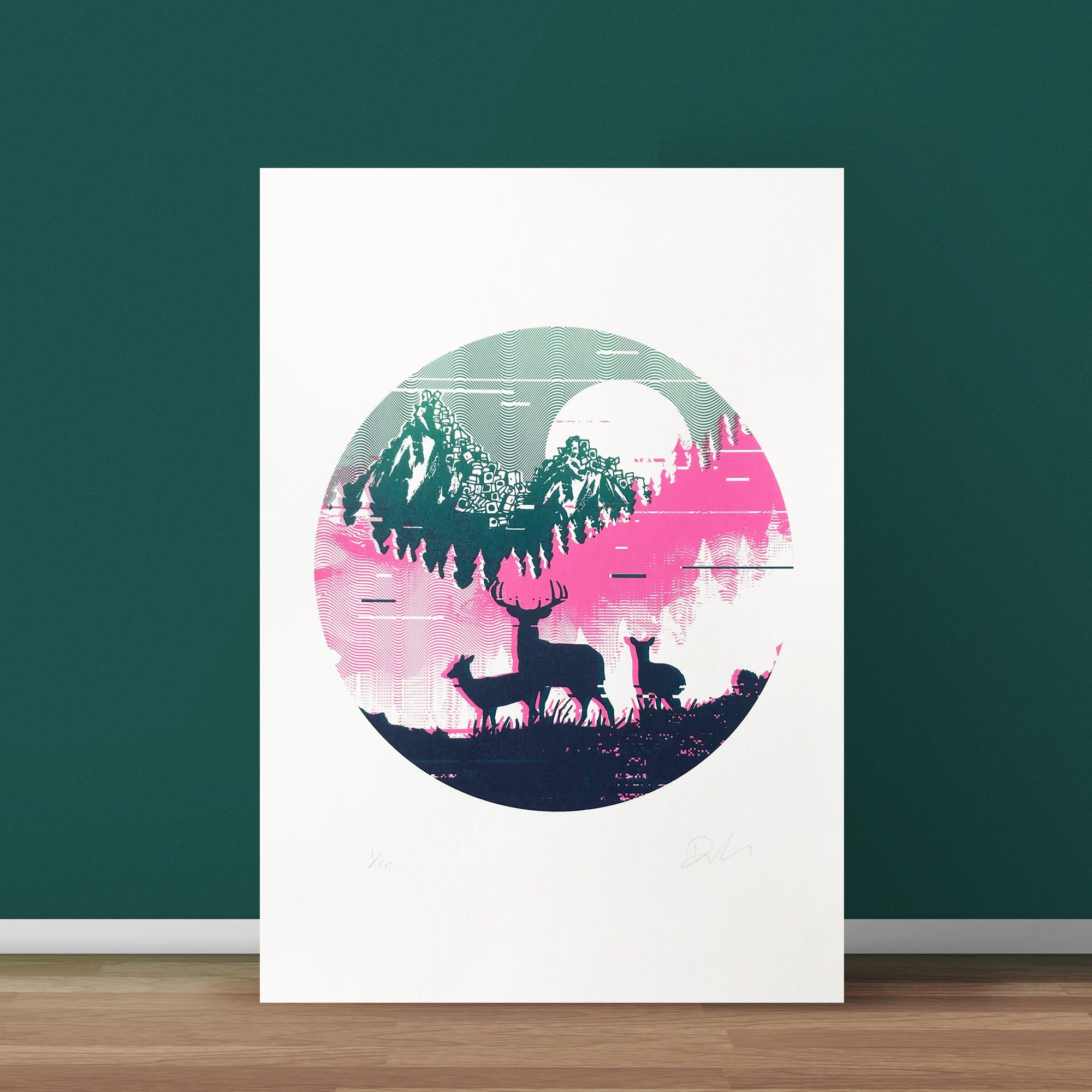 'Broken Household Appliance National Forest' - LTD Edition Screen Print