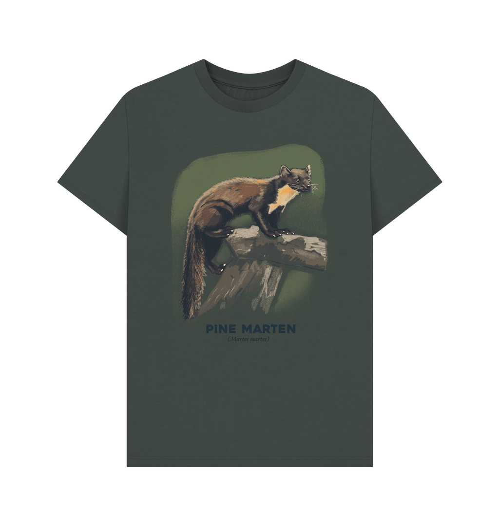 Dark Grey Printed T-shirt Front