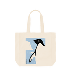 Natural Printed Bag Front