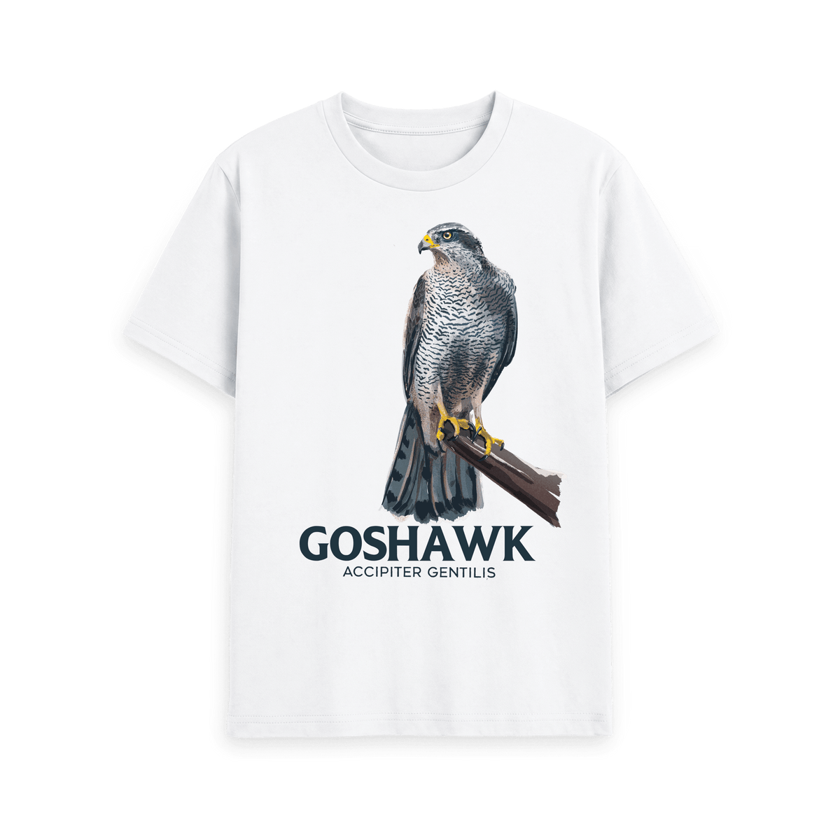 White Printed T-shirt Front