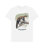 White Printed T-shirt Front