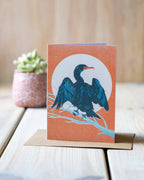 Cormorant - A6 Greeting Card
