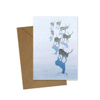 Reindeer greeting card
